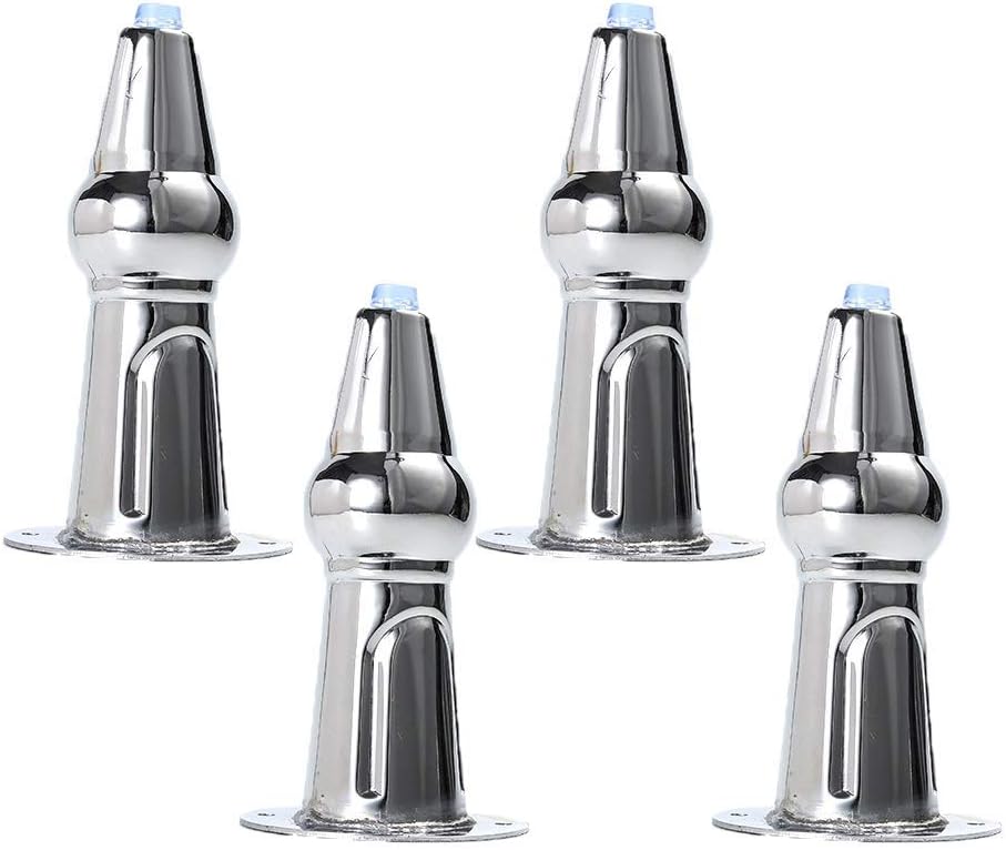 FGVBC 4 Stück Schrankfüße Möbelbeine Metall Tischbeine Möbelfüße Eisen