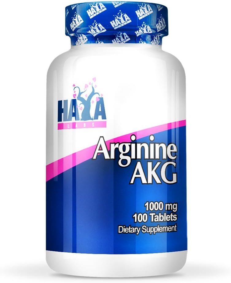 Haya Labs - Arginine AKG 1000mg - 100 tablets