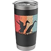Running Duck Retro Runner Duck Vintage Stainless Steel Insulated Tumbler