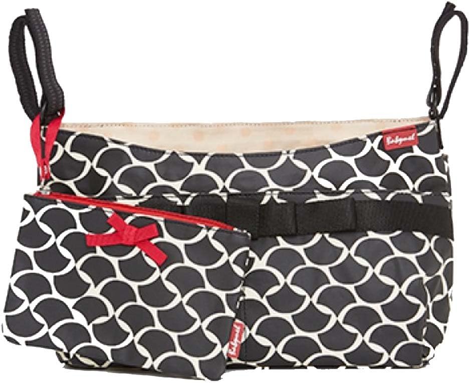 Babymel Stroller Organizer, Wave Black