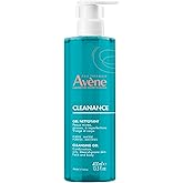 Eau Thermal Avène Cleanance Cleansing Gel for Face and Body, natural cleanser for acne-prone skin , biodegradable, bottle, ac