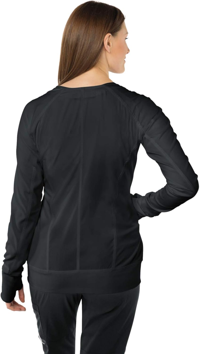 KOI Lite 2-Pocket Athletic & Modern Clarity Scrub Jacket for Women: Clothing
