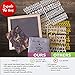Felt Letter Board 10x10 - Changeable Letter Board with Gifts Worth $50 + 340 Letters 1 inch in 2 Colors + Cursive Days & Months + Symbols + Emojis + Letterboard Letters Organiser
