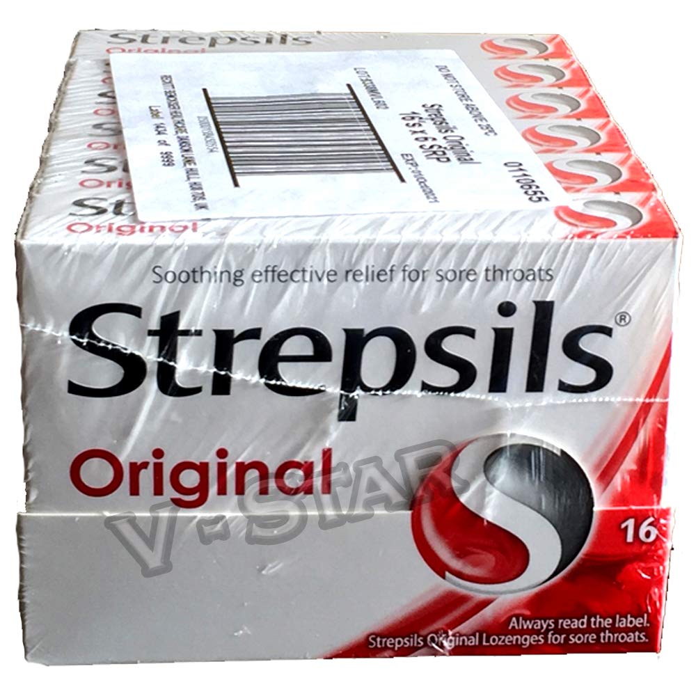 Full Box of STREPSILS (16 x 6 Boxes) (Original)