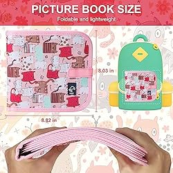 Kids Erasable Doodle Book Set, 14 Page Portable