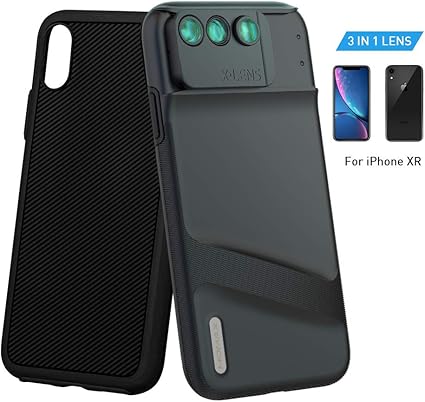 Amazon Momax 3in1 Iphonexrカメラレンズ 180 魚眼レンズ 10xマクロレンズ 1 広角レンズ 多機能ケース付き Iphonexrに対応 Iphone Xr ブラック スマートフォン用カメラレンズ 通販