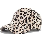 Nanwansu Adjustable Baseball Cap Leopard Print Hat Cotton Sunhat Headwear Outdoor Shade Sports Cap