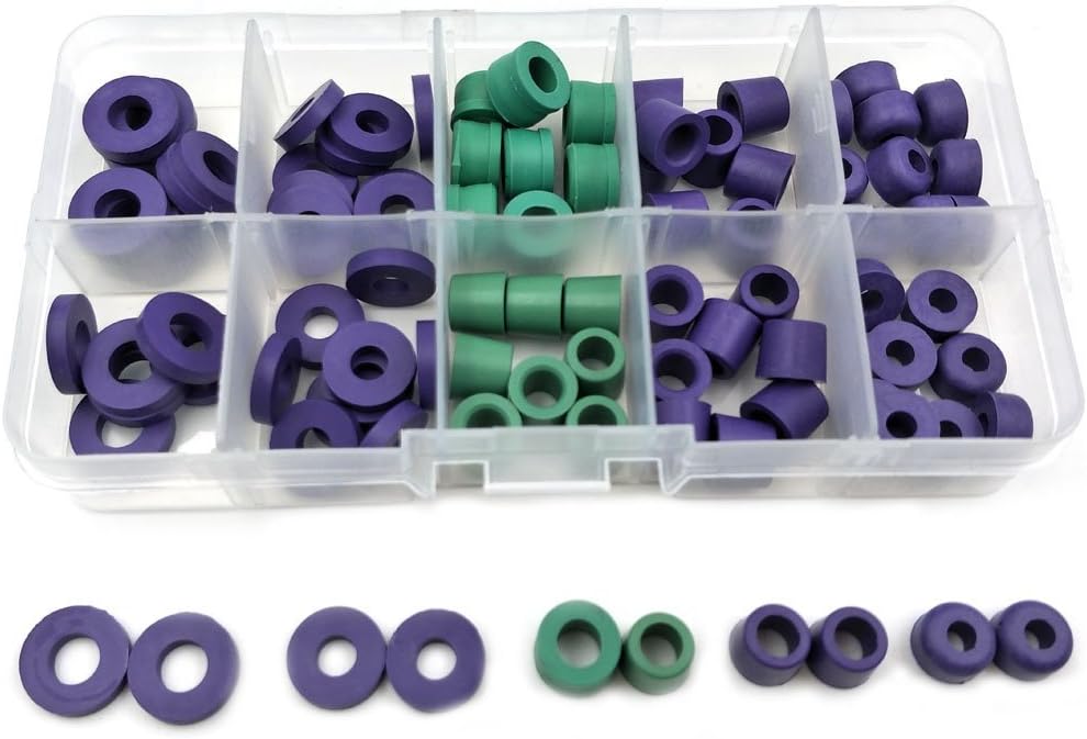 94pcs/Set Oring Kit R134a Car Air Conditioning Refrigerant Table Pipe
