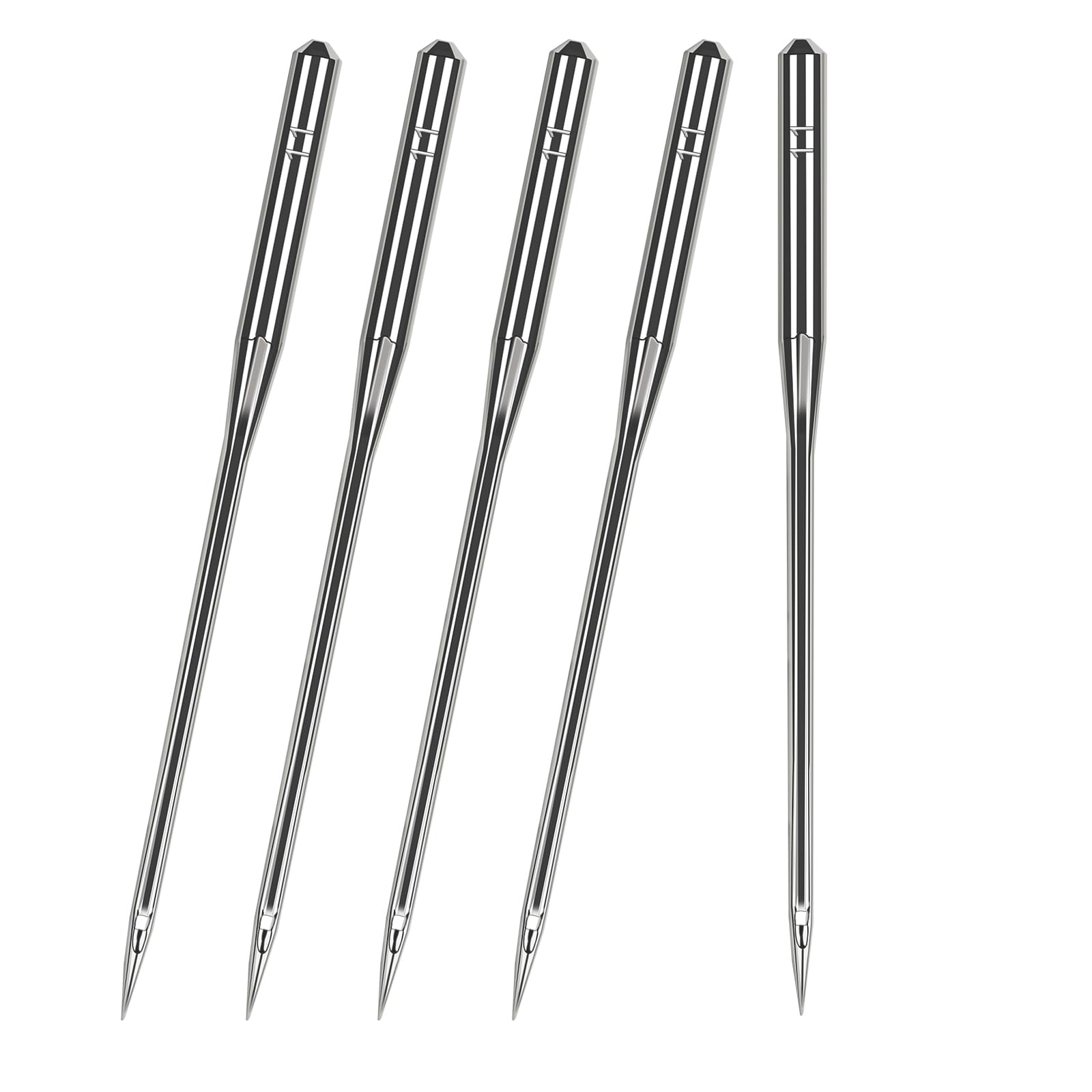 Photo 1 of 100 Pcs Size 75/11 Embroidery Sewing Machine Needles, 130/705H HAx1 Universal Regular Sewing Machine Needles Compatible with Brother