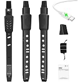 EX Electric Digital Wind Instrument, Electric Saxophone, with 12 Tones, 3 Fingering Modes, 3-Octave Range, Auto Vibrato &amp; Transpose, Bluetooth MIDI &amp; Rechargeable, Black