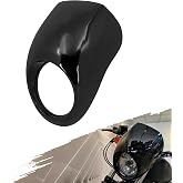 Motorcycle Headlight Fairing Cover Fit For Harley Sportster XL 1200 Dyna | Front Fork Headlamp Mask Cowl Fit For Sportster XL 883 1200 Dyna Low Rider FXDL FXDB FXDF Roadster XL883N Super Low XL883L