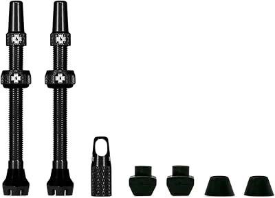 Muc-Off Tubeless Valves V2 7075 Aluminium Presta 60mm with Core Tool