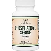 PhosphatidylSerine Supplement 300mg Per Serving, 120 Capsules (Phosphatidyl Serine Complex) by Double Wood