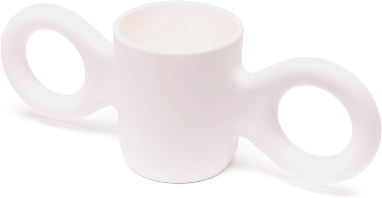 Dombo Cup with Large Handles (White)