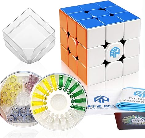 Cubelelo Gans 356 X IPG V5 3x3 Stickerless (Magnetic) Speed Cube Puzzle Cube