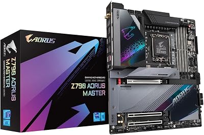 Gigabyte Z790 AORUS MASTER Motherboard Intel LGA 1700 13th Gen DDR5 Wi-Fi 6E