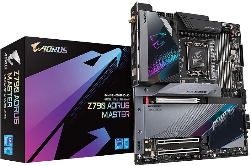 Gigabyte Z790 AORUS MASTER Motherboard Intel LGA 1700 13th Gen DDR5 Wi-Fi 6E