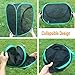 Trasfit 24 Inch Collapsible Insect and Butterfly Habitat Terrarium, Easy Zip-Open Door(Black)