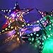 SOKATON® Paper Star Lantern 3D Pentagram Lampshade for Christmas Xmas Party Holloween Birthday Home Hanging Decorations Colorful 10 Inch 6PCS (Lights Not Included)