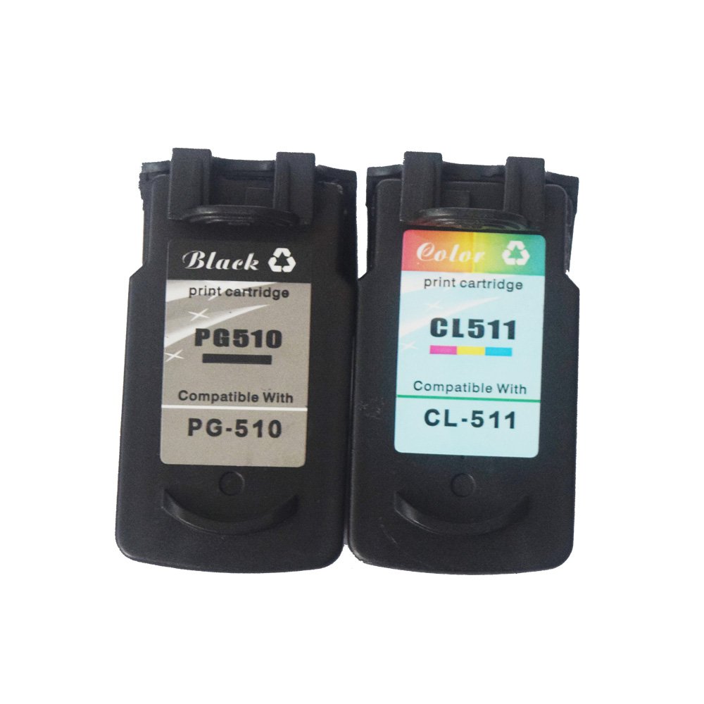 PG-510 Black & CL-511 Colour Remanufactured Ink Cartridge