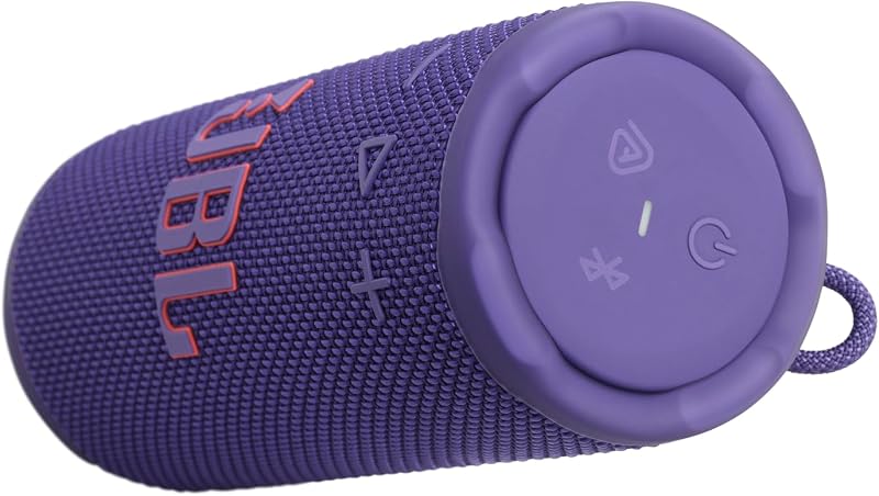 Empunhadura, coluna Bluetooth compacta, roxa