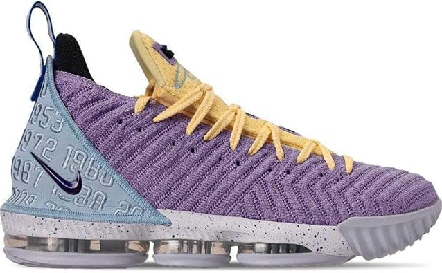 purple and yellow lebron 16