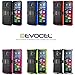 Nokia Lumia 640 XL Case, Evocel® Heavy Duty Armor Case with Stand For Nokia Lumia 640XL - Evocel® Retail Packaging, Black