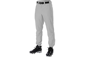 Alleson Athletic Boys Elastic Bottom Baseball Pants – Classic Fit, Durable Fabric, and Secure Waistband