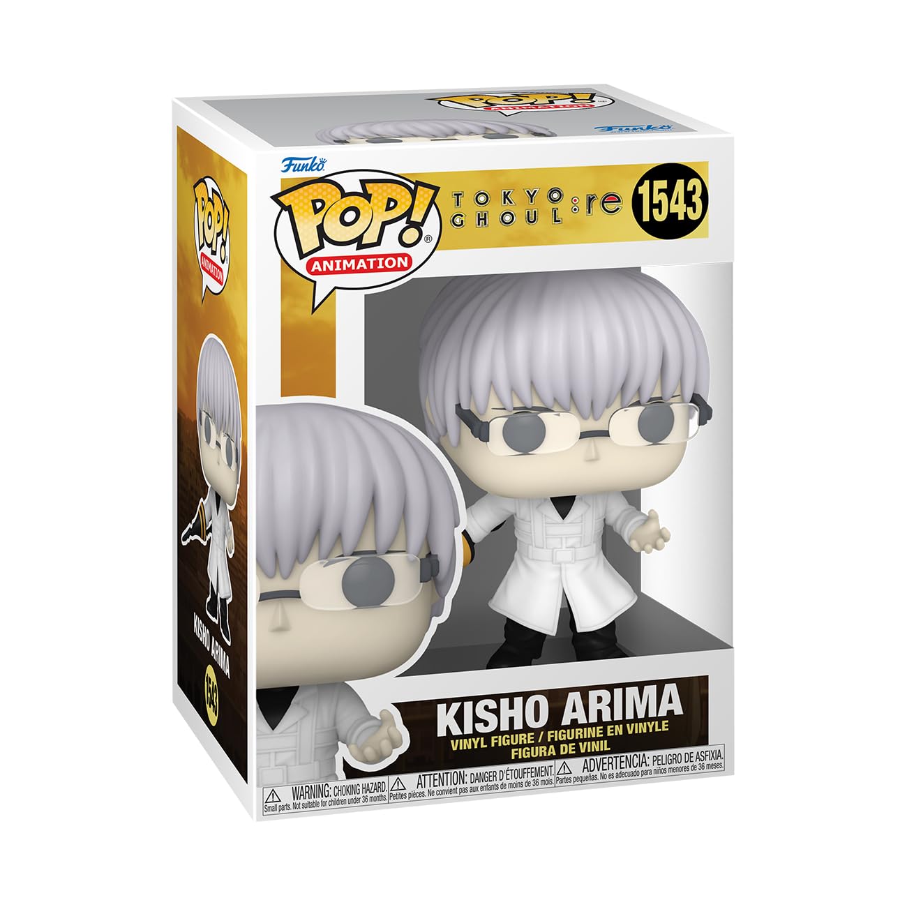 Funko POP! Animation: Tokyo Ghoul: Re - Kisho Arima - Collectable Vinyl Figure - Gift Idea - Official Merchandise - Toys for Kids & Adults - Anime Fans - Model Figure for Collectors and Display