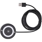 Serounder USB Fingerprint Reader for PC 10 11, Fingerprint Scanner PC Hello Dongle 360 Degree Touch Fast Matching NO Password Operation Biometric Pass Key Scanner for Laptop