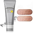 Gentle Exfoliating Face Wash for Deep Pore Cleanser and Blackhead Removal, Facial Cleanser for Oily Skin & Sensitive Skin, Double Cleansing Daily Facial Wash with Hyaluronic Acid + Glycerin, 3.52 Oz