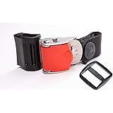 Helmet Quick Release Buckle Kit Ratcheted Stainless Steel Helmet Chin Strap Adapter - Install Without Removing Strap Snap