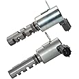 Pair Left & Right Engine Variable Valve Timing (VVT) Solenoid For Toyota, Avalon, Sienna, Highlander, Lexus, ES300, ES330, RX300, RX330, RX400H, 3.0 3.0L Replaces 15330-0A010, 153400A010