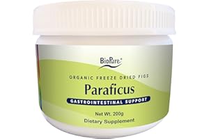 BioPure Paraficus Organic Freeze-Dried Ground Figs – Potent Source of PhytoChemicals and Rich in Fiber, Calcium, Vitamin B6, & Potassium to Support Microbiome Balance, Gut & Immune Health – 200g