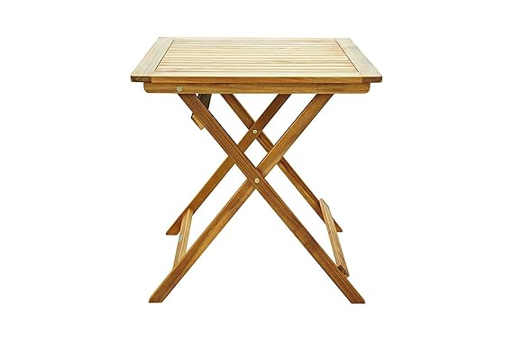 SAM Balkontisch Viborg, 70x70 cm, Gartentisch aus Akazienholz, FSC Zertifiziert