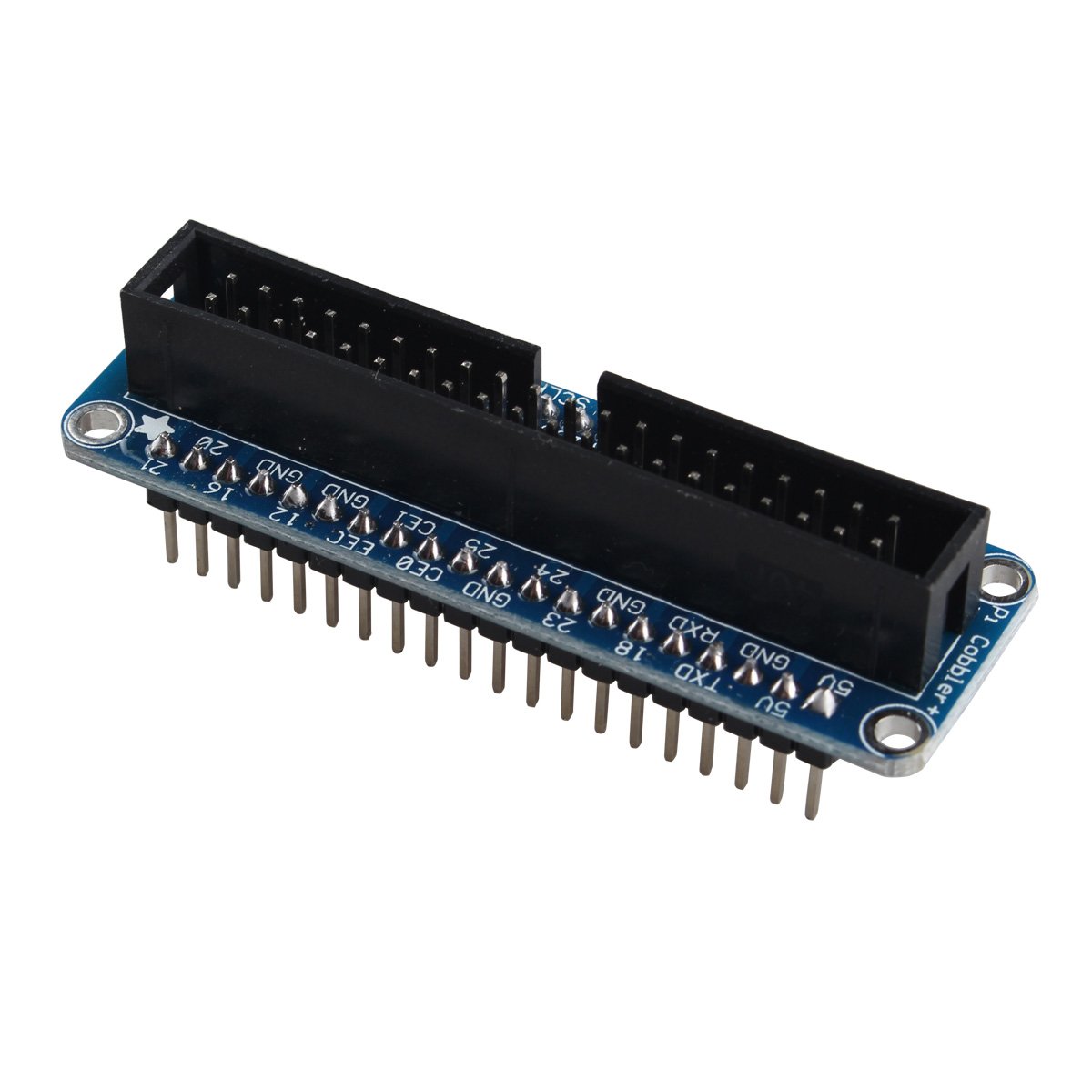 HALJIA GPIO Expansion Board Module DIY Straight PCB 40-Pin Compatible with Raspberry Pi 2 Model B & Raspberry Pi B+
