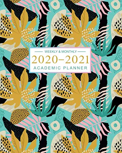 2020-2021 Academic Planner Weekly and Monthly: July 2020-June 2021 | Planner and Organiser | Tropical Safari