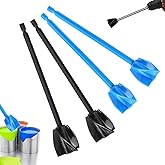 4 Pcs Resin Mixer Paddles for Drill Plastic Epoxy Mixer Reusable Paint Mixer Paint Stirrer Drill Mixing Attachment