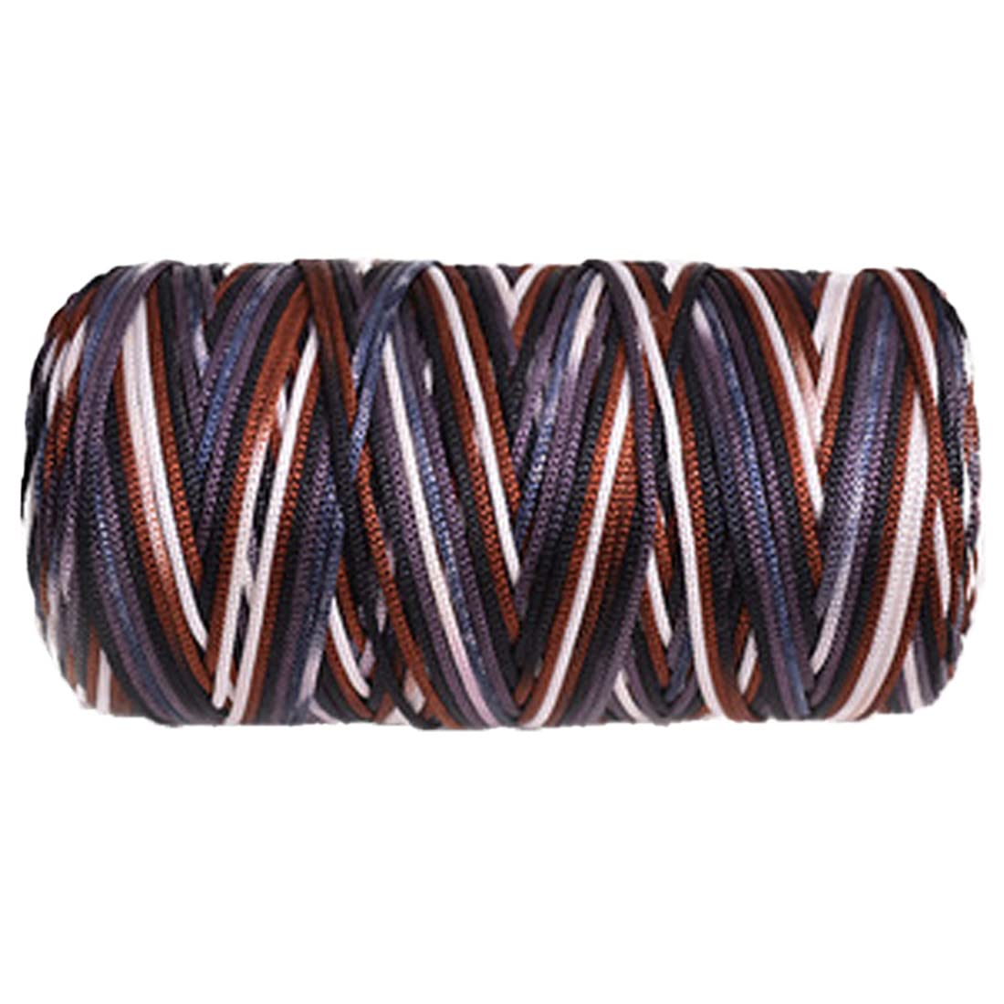 100g/ Lot 1.0mm Cord Thin Ice Cotton Summer Art Yarn Cord Polyester Crochet Thread Yarn Handmade DIY Craft Yarn for Hand Knitting Bag Hat Shoes Hilo Yarn