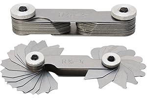 ADELAGNES Zigzagmars KCHEX New 30 PC Radius GAGE Set 1/32-1/4" by 64thsF