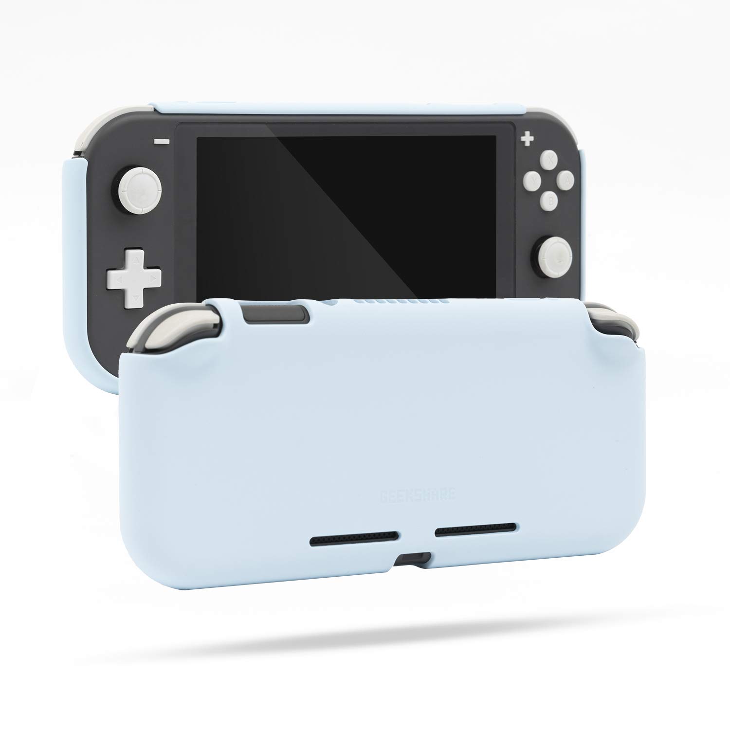 GeekShare Soft Silicone Case for Nintendo Switch Lite, AntiCollision NonSlip