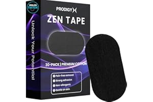 PRODIGY X Zen Tape (30 Pack) - Gentle Support Strips for Nasal Breathing, Pain Free Removal, Hypoallergenic, Latex Free & Fri