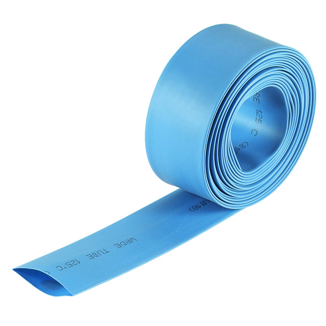 sourcing map Heat Shrink Tubing, 18mm Dia 2:1 rate Shrinkable Tube Cable Sleeve 10ft - Blue