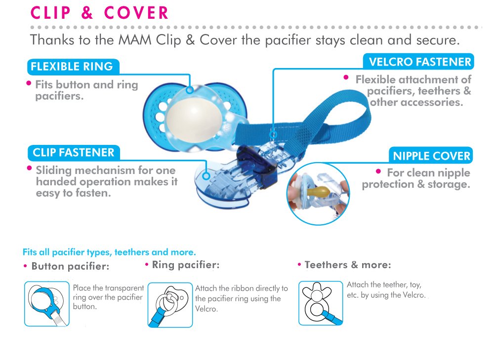 mam pacifier with handle