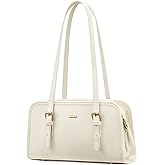 LOVEVOOK Swing Zip Shoulder Bag, Small Purses for Women Trendy Handbags, Mini Vintage Hobo Clutch with Cherry Pendant