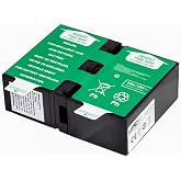 APCRBC124-UPC Replacement Battery for APC UPS BX1500M &amp; BR1500G by UPC | Compatible with RBC124 &amp; BX1500M, BR1300G, BX1500G, BR1500G for APC Back UPS (Pro) 1300/1500VA Battery Backup