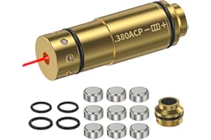 VANTARA 380ACP Laser Cartridge for Dry Fire Training System Durable Accurate Simulation to Improve Shooting Skills for Pistol