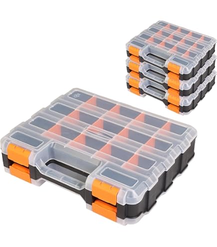HDX 320028 34-Compartment Double Sided Organizer with Impact