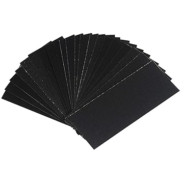 10 Stück Schleifpapier Körnung 2000 - Nass/Trocken Für Auto & Holz 23x9cm