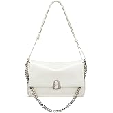 LA FESTIN Leather Crossbody Purse for Women Small Shoulder Bag with Adjustable Strap Trendy Designer Purses and Handbags